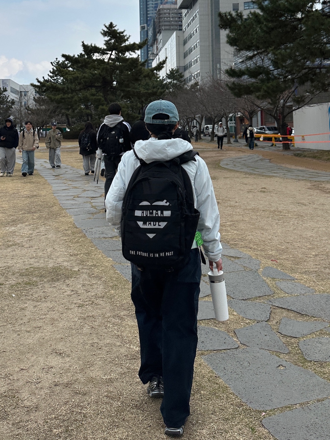 Human Made Military Backpack Black, Arc'teryx Atom Hoody Daybreak 착용 스타일 - 2
