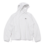 SPORT CHAMBER SC Waffle Ear-Open Hood T-shirt 1% Gray