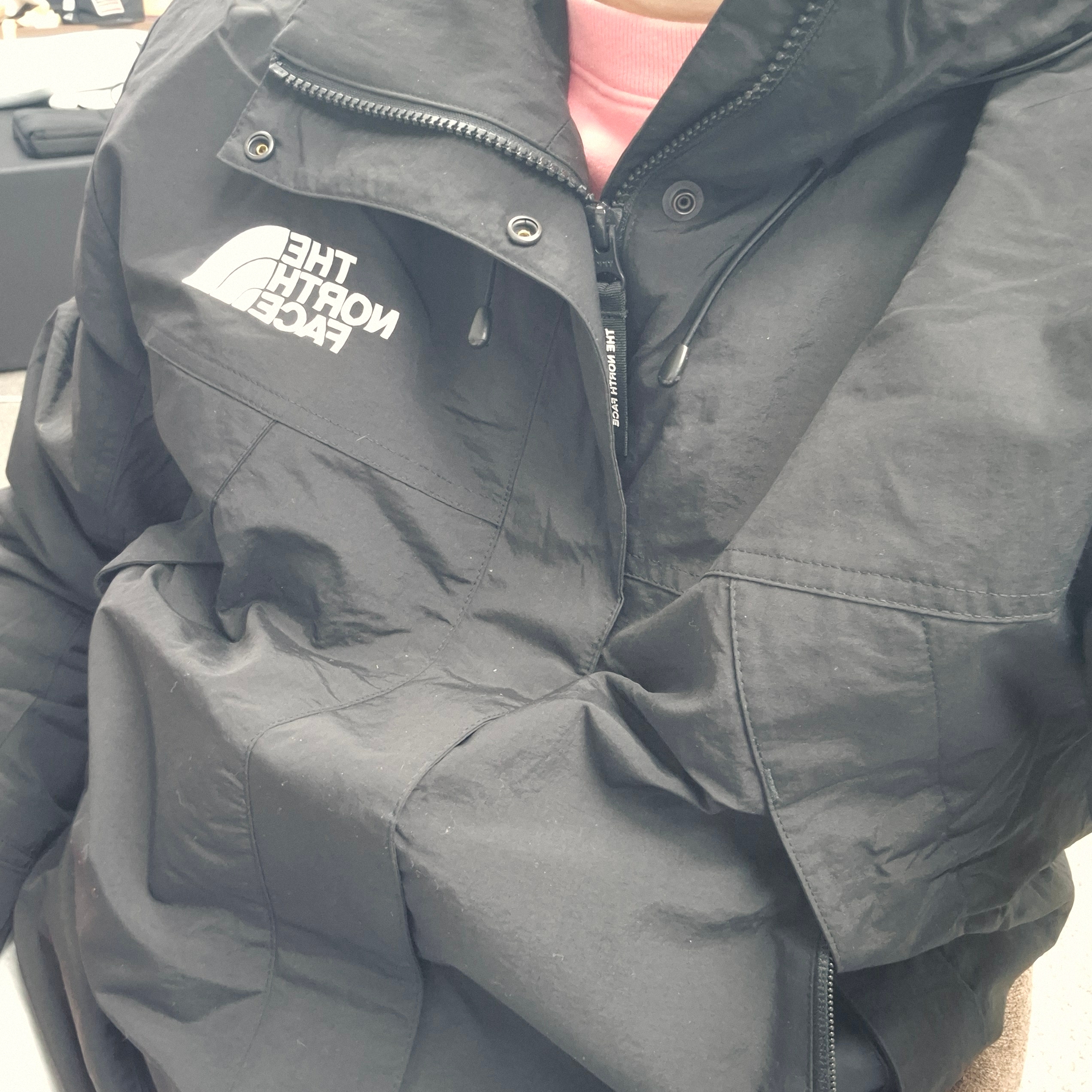 The North Face White Label Martis EX Jacket Black 착용 스타일