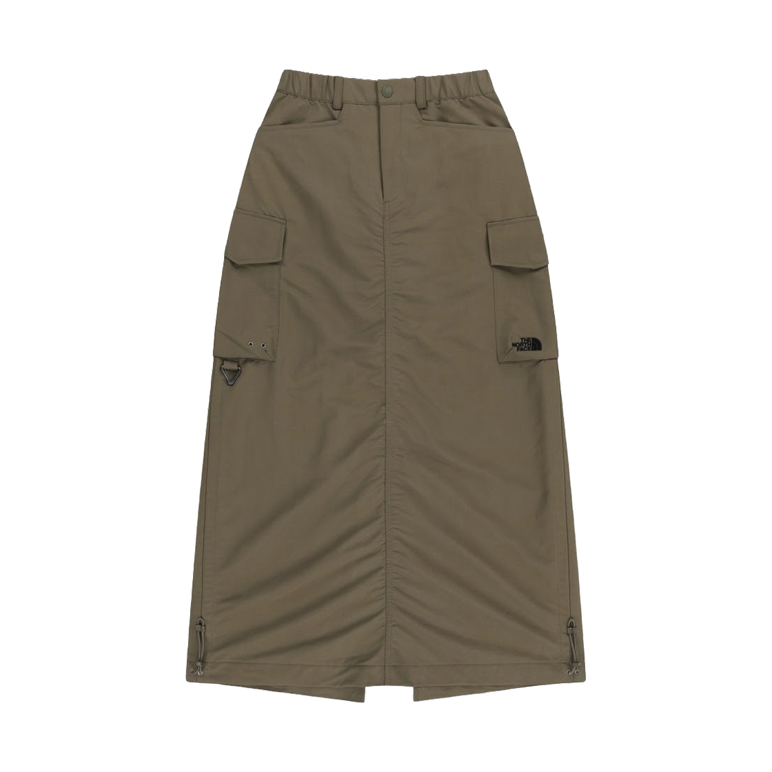 NK6NS32L (W) The North Face White Label Selma Skirt Grayish Khaki