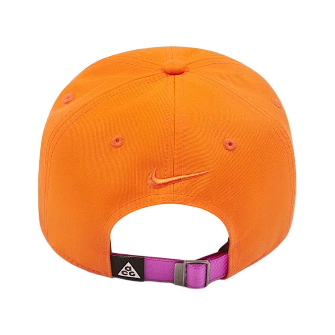 나이키 ACG 클럽 언스트럭처 캡 세이프티 오렌지 비비드 퍼플(Nike ACG Club Unstructured Cap Safety Orange Vivid Purple) - 3