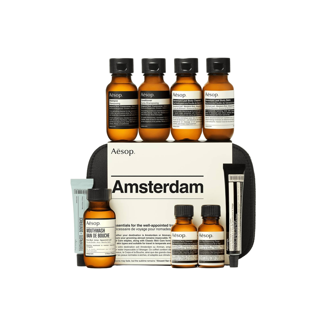 - Aesop Amsterdam Travel Kit