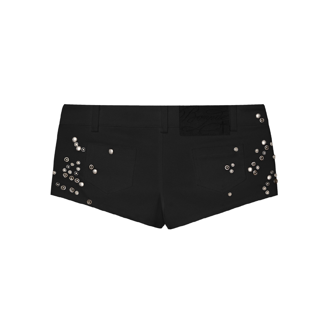 본네 스터디드 쇼츠 블랙(Bonnae Studded Shorts Black) - 2