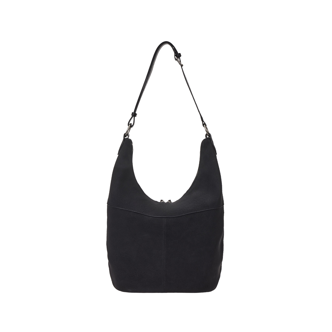 분크 하프문 페블 호보 라지 블랙(vunque Halfmoon Pebble Hobo L Black) - 5