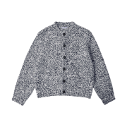 STU Heather Round Neck Cardigan