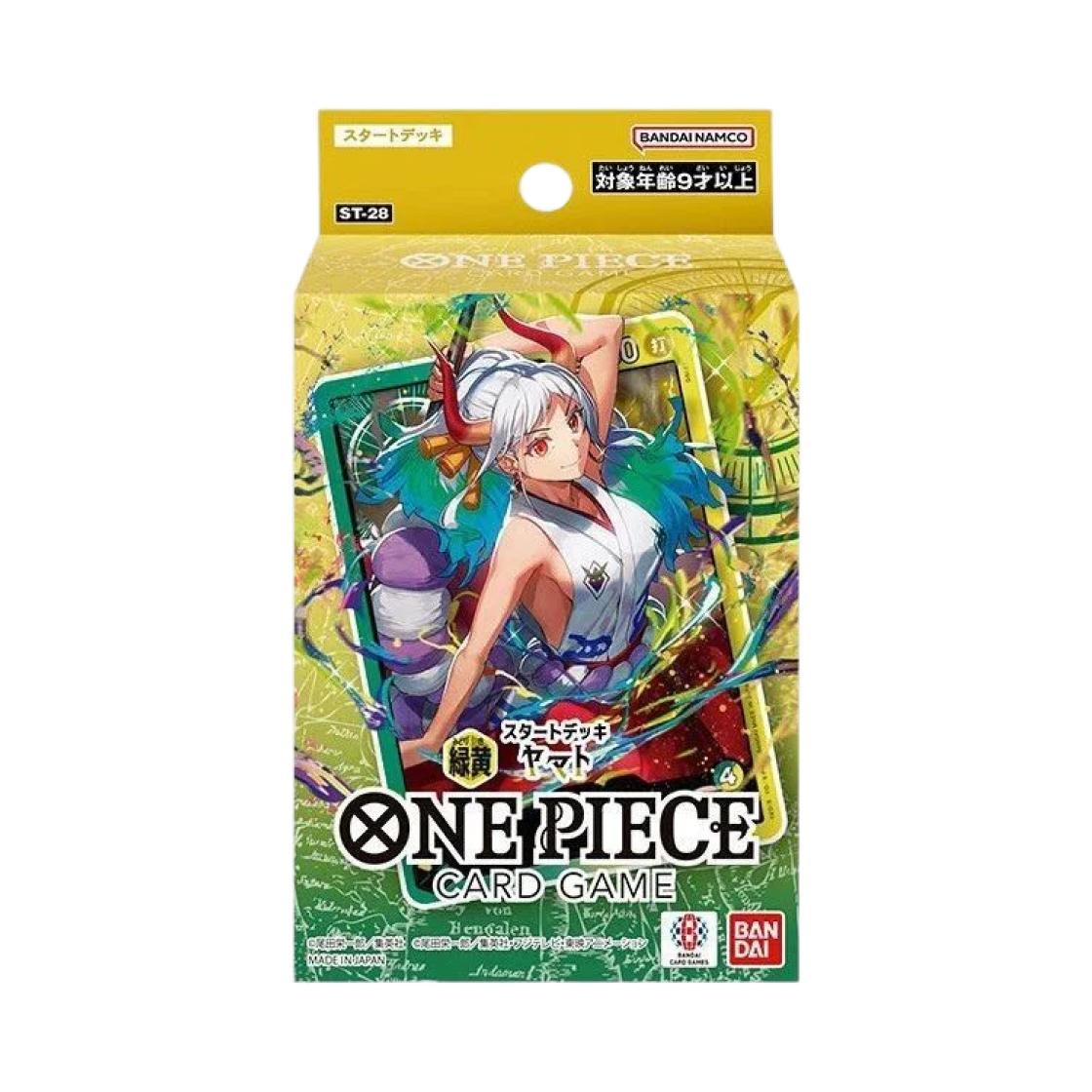 원피스 TCG ST-28 스타트 덱 그린 옐로우 야마토 (일어판)(One Piece TCG ST-28 Start Deck Green Yellow Yamato (Japanese Ver.))