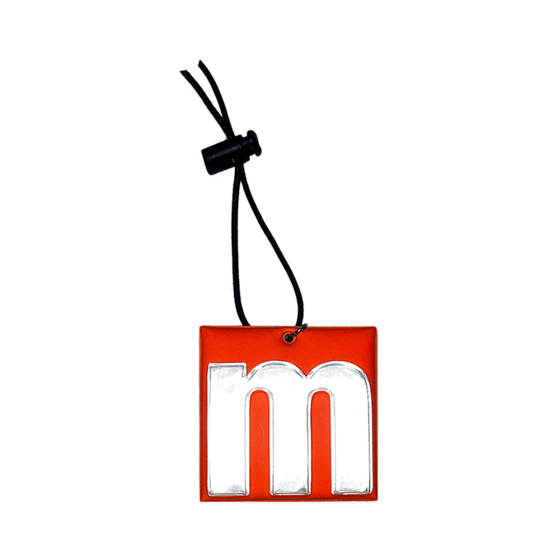 맨하탄 레코즈 엠 박스 로고 리플렉터 - 오렌지