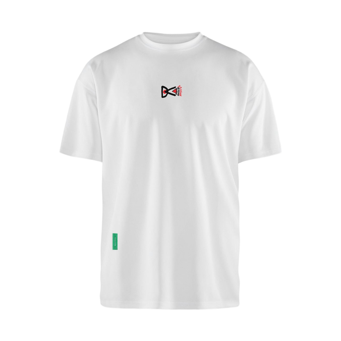 디스트릭트 비전 숏슬리브 박시 트레이닝 티셔츠 화이트(District Vision Short Sleeve Boxy Training T-Shirt White) - 1