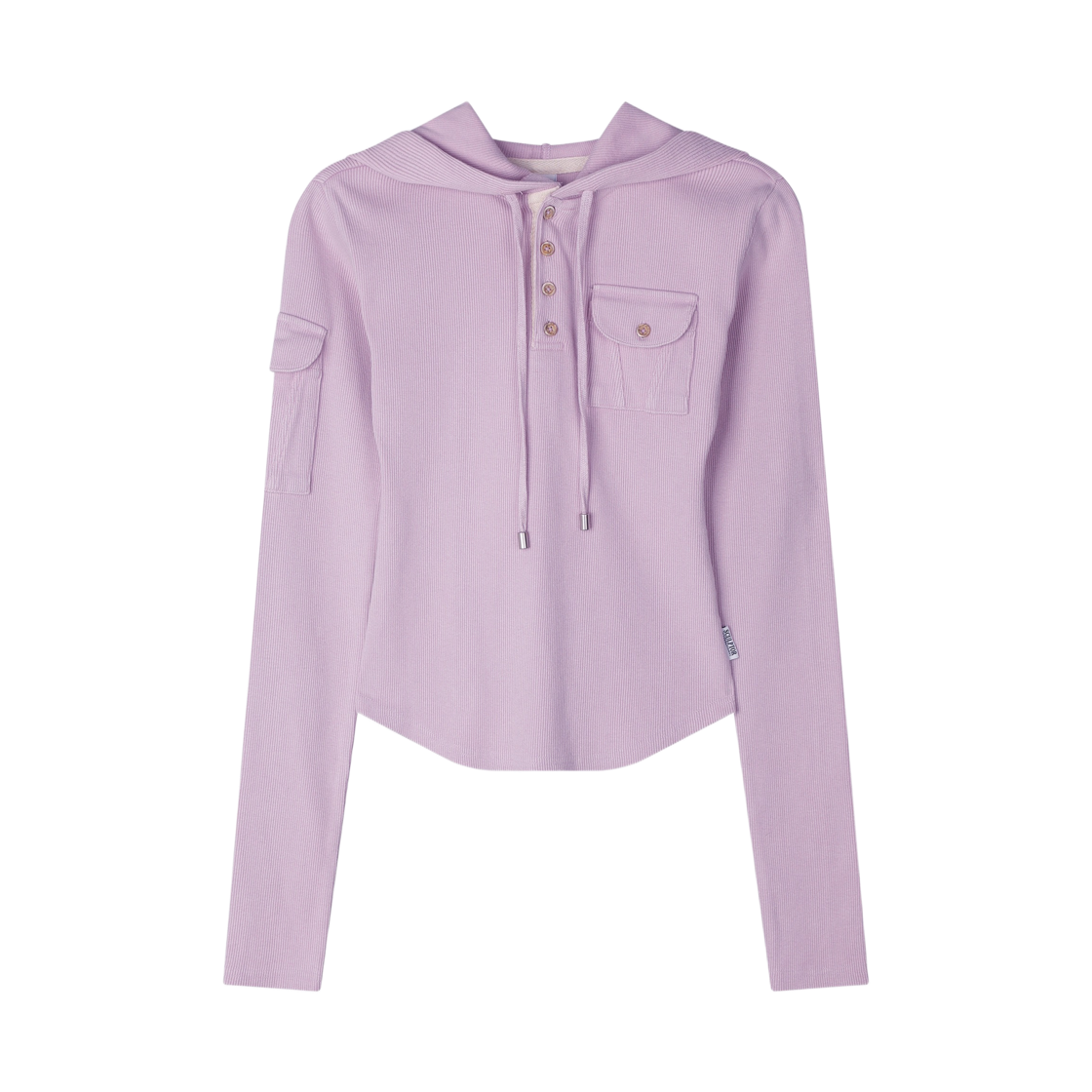 (W) 스컬프터 워시드 포켓 후드 핑크((W) Sculptor Washed Pocket Hoodie Pink) - 1