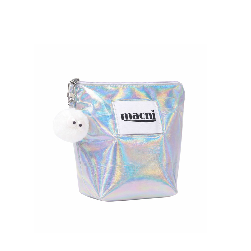마크니 코스믹 스탠디 파우치 실버(MACNI Cosmic Standy Pouch Silver) - 2
