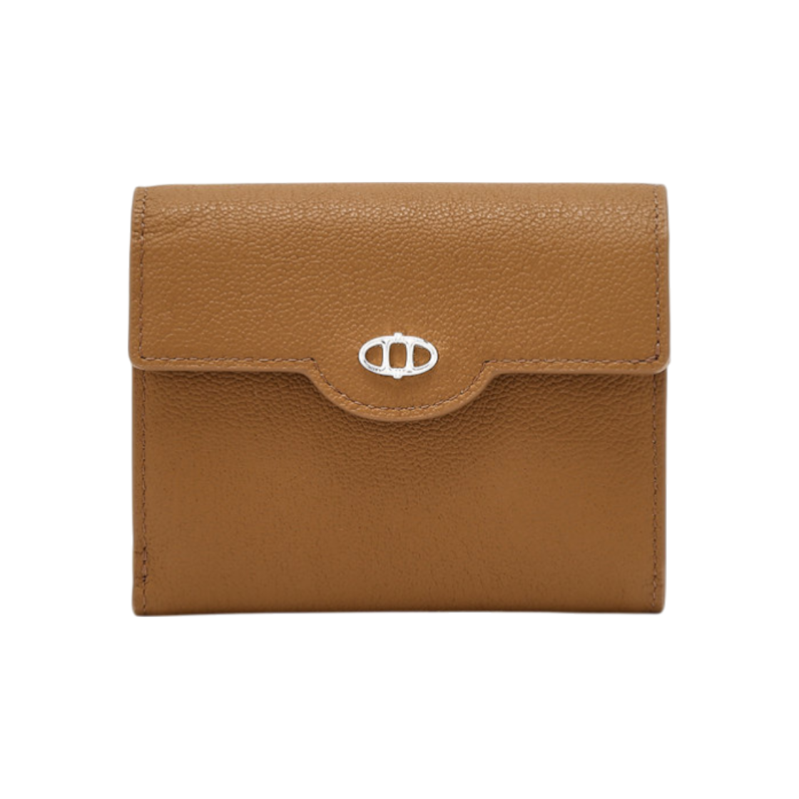 아떼 바네사브루노 액세사리 브라운 레더 더블에이 3단 지폐지갑 브라운(Athe Vanessabruno Acc Brown Leather Double-A Trifold Wallet Normal Brown)