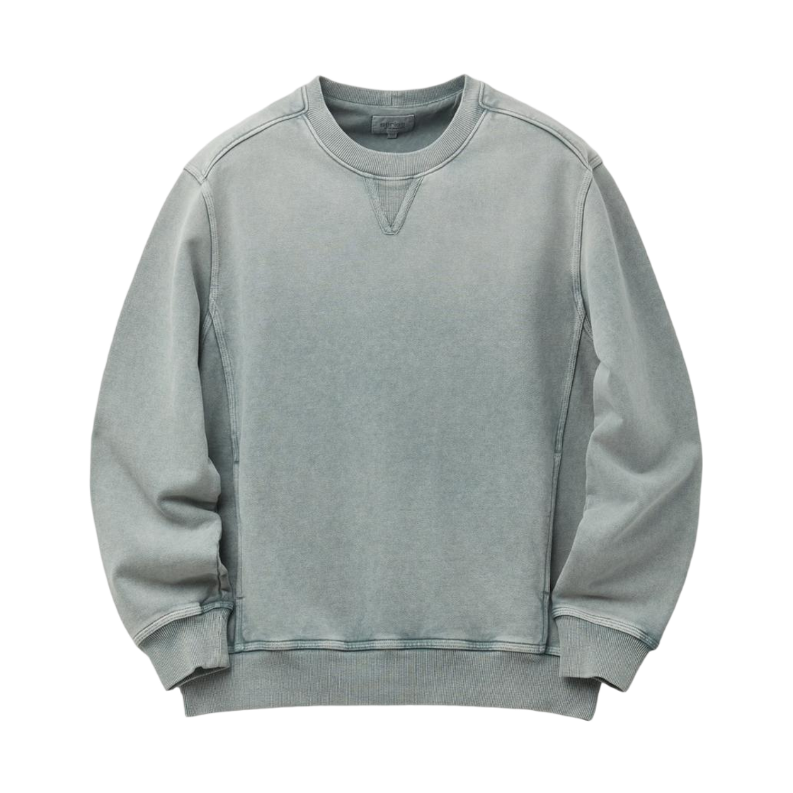 SATAS26101GYX SERIES Dyed Back Logo Sweatshirt Gray