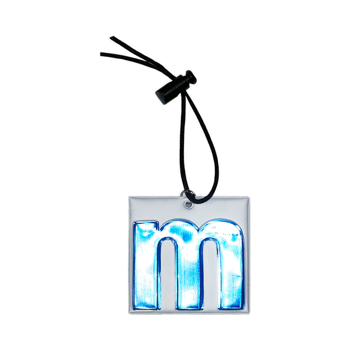 맨하탄 레코즈 엠 박스 로고 리플렉터 - 화이트(Manhattan Records M Box Logo Reflector - White)