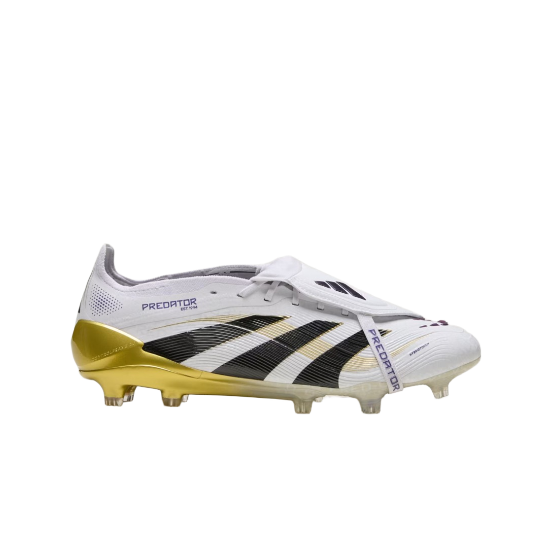 JI1095 Adidas Predator Elite Fold-Over Tongue Firm Ground Cloud White Core Black