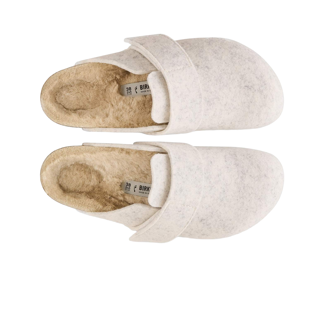 버켄스탁 로마 펠트 오이스터 - 레귤러(Birkenstock Loma Felt Oyster - Regular) - 2