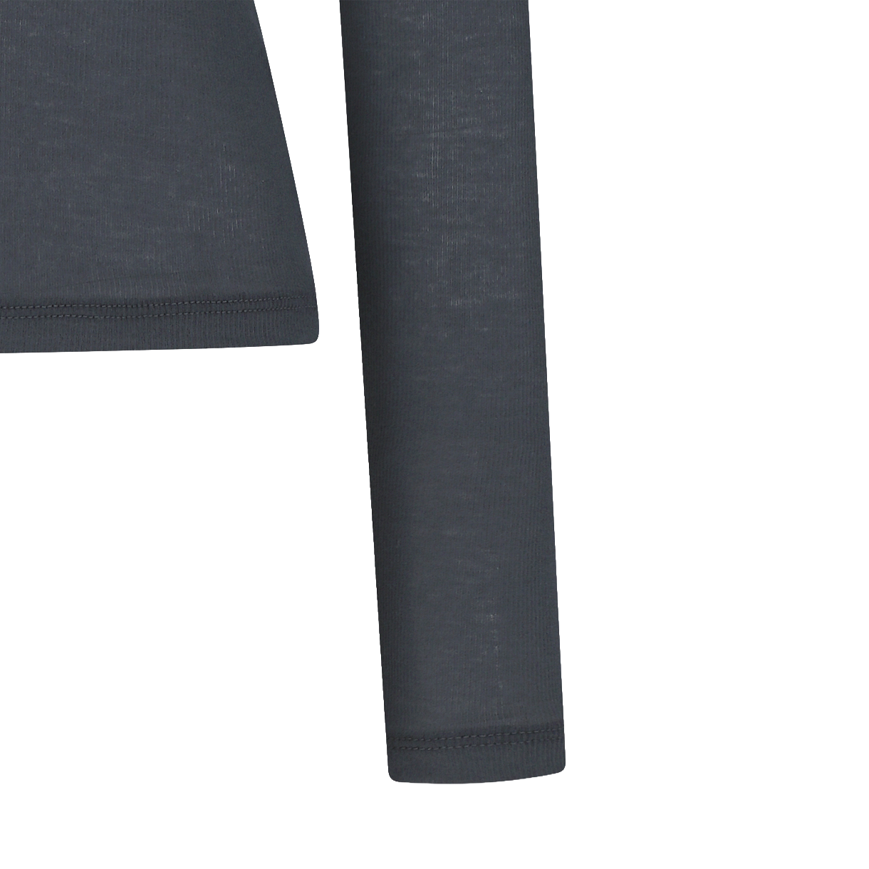 아모멘토 우먼 라운드 티셔츠 차콜 - 26SS(Amomento Women Round T-Shirt Charcoal - 26SS) - 5