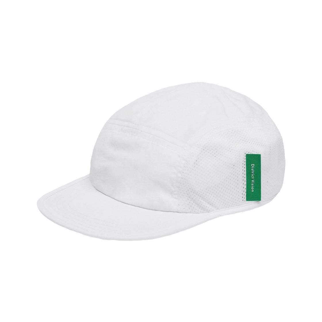 디스트릭트 비전 퍼포먼스 패널드 메쉬 햇 화이트(District Vision Performance Paneled Mesh Hat White)