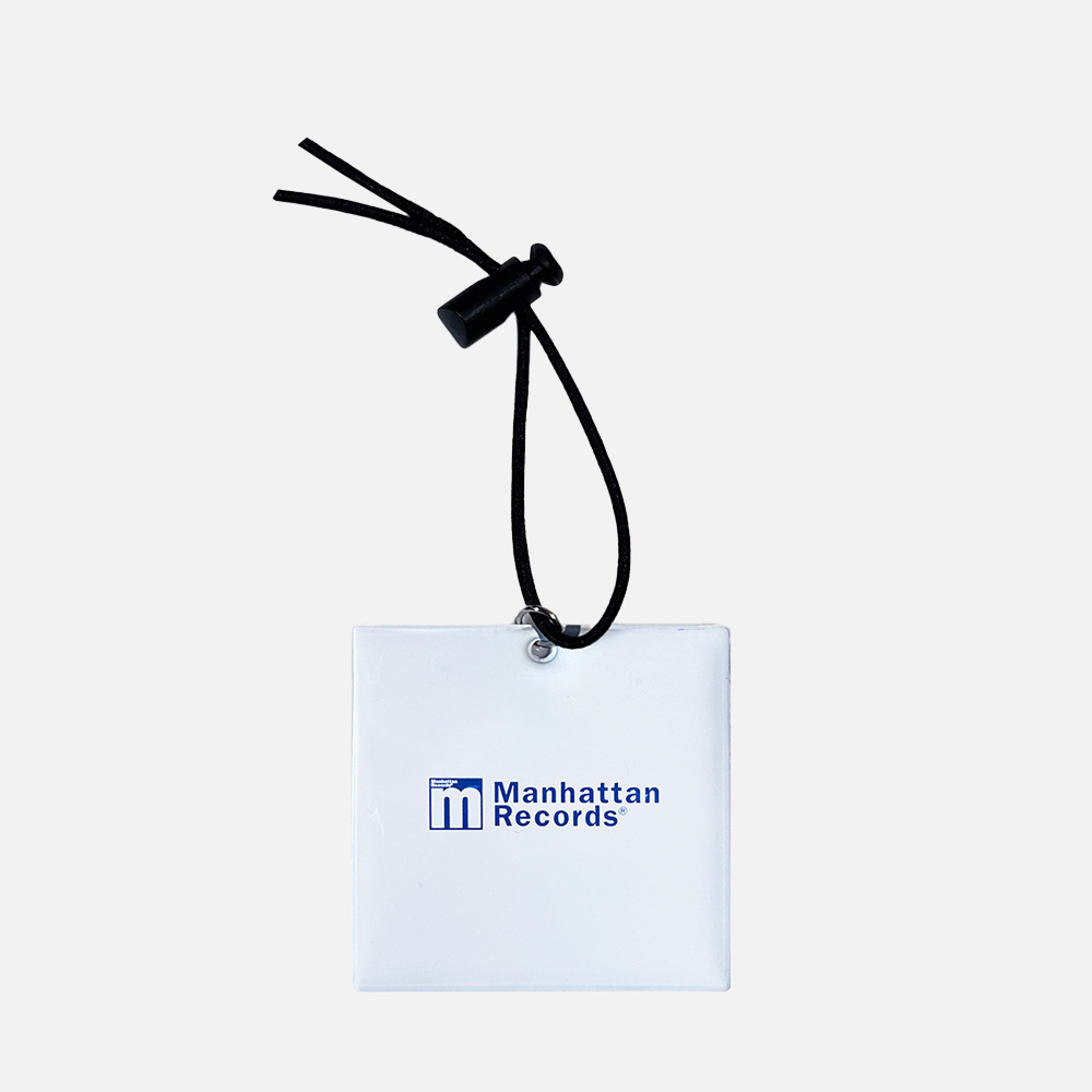 맨하탄 레코즈 엠 박스 로고 리플렉터 - 화이트(Manhattan Records M Box Logo Reflector - White) - 4