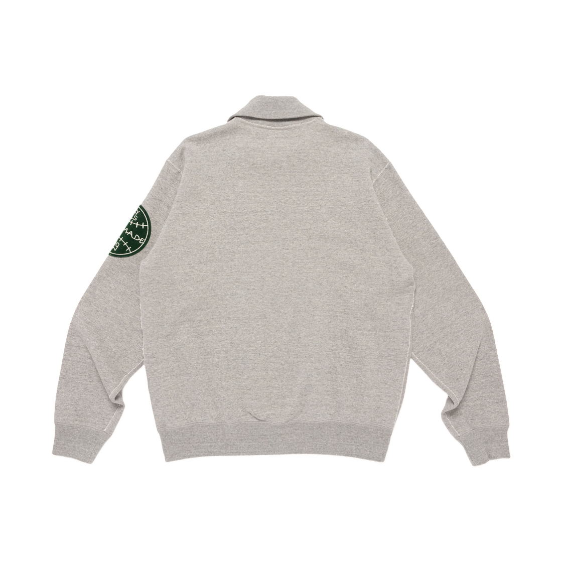 휴먼 메이드 하프집 스웨트셔츠 그레이(Human Made Half-Zip Sweatshirt Gray) - 2