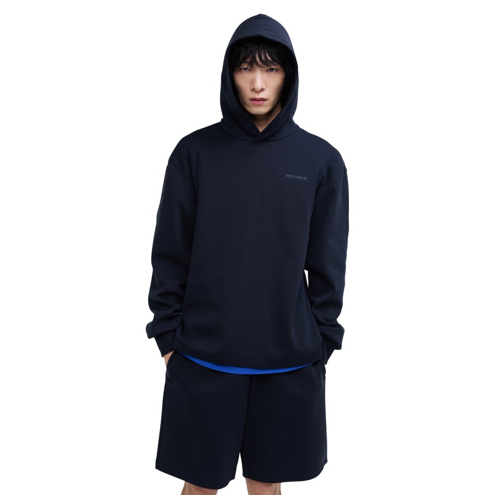 프로-스펙스 유니 테크플리스 베이직 후디 블랙(PRO-SPECS Unisex Tech Fleece Basic Hoodie Black) - 5