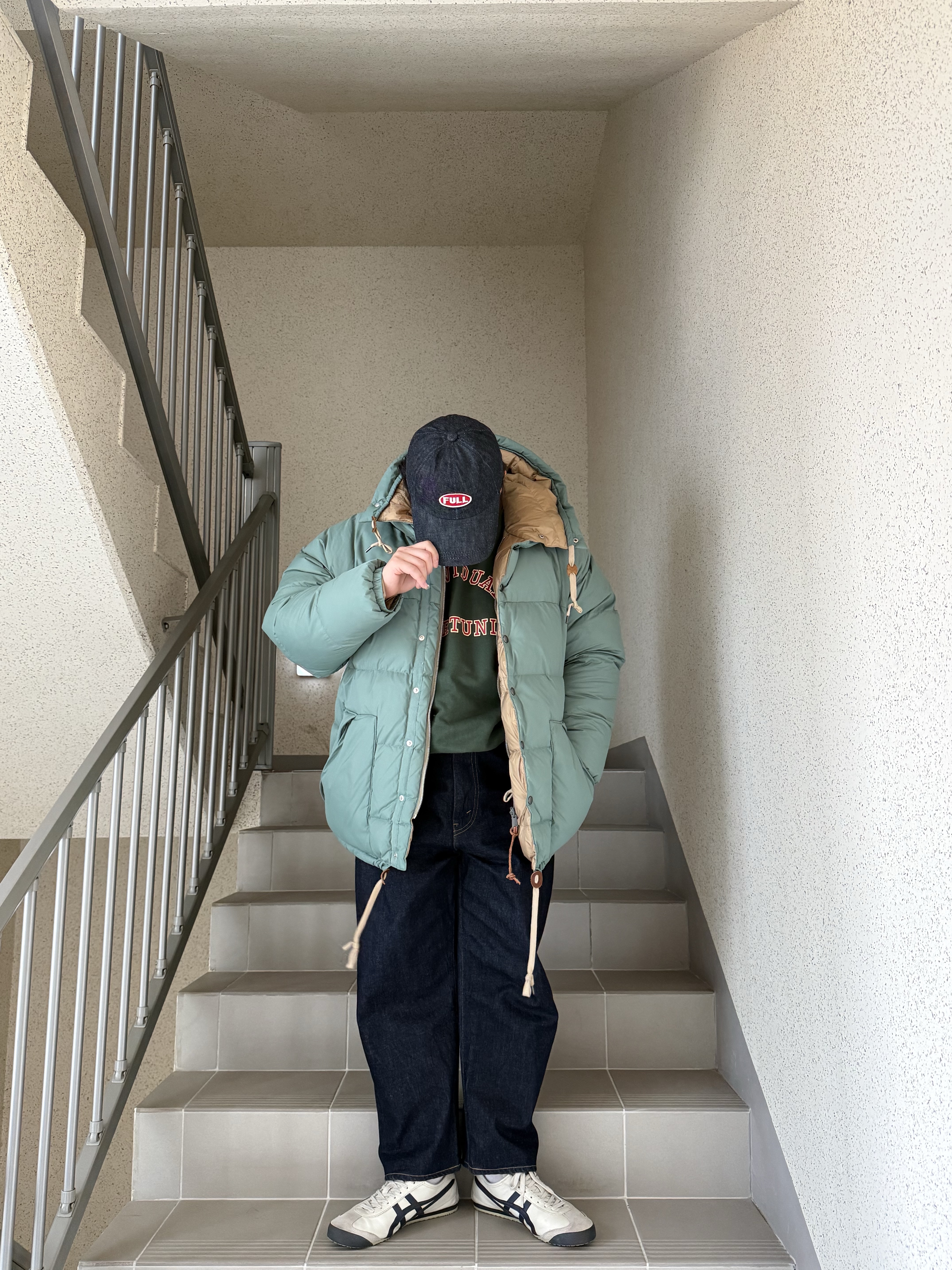 Onitsuka Tiger Mexico 66 Birch 착용 스타일 - 4