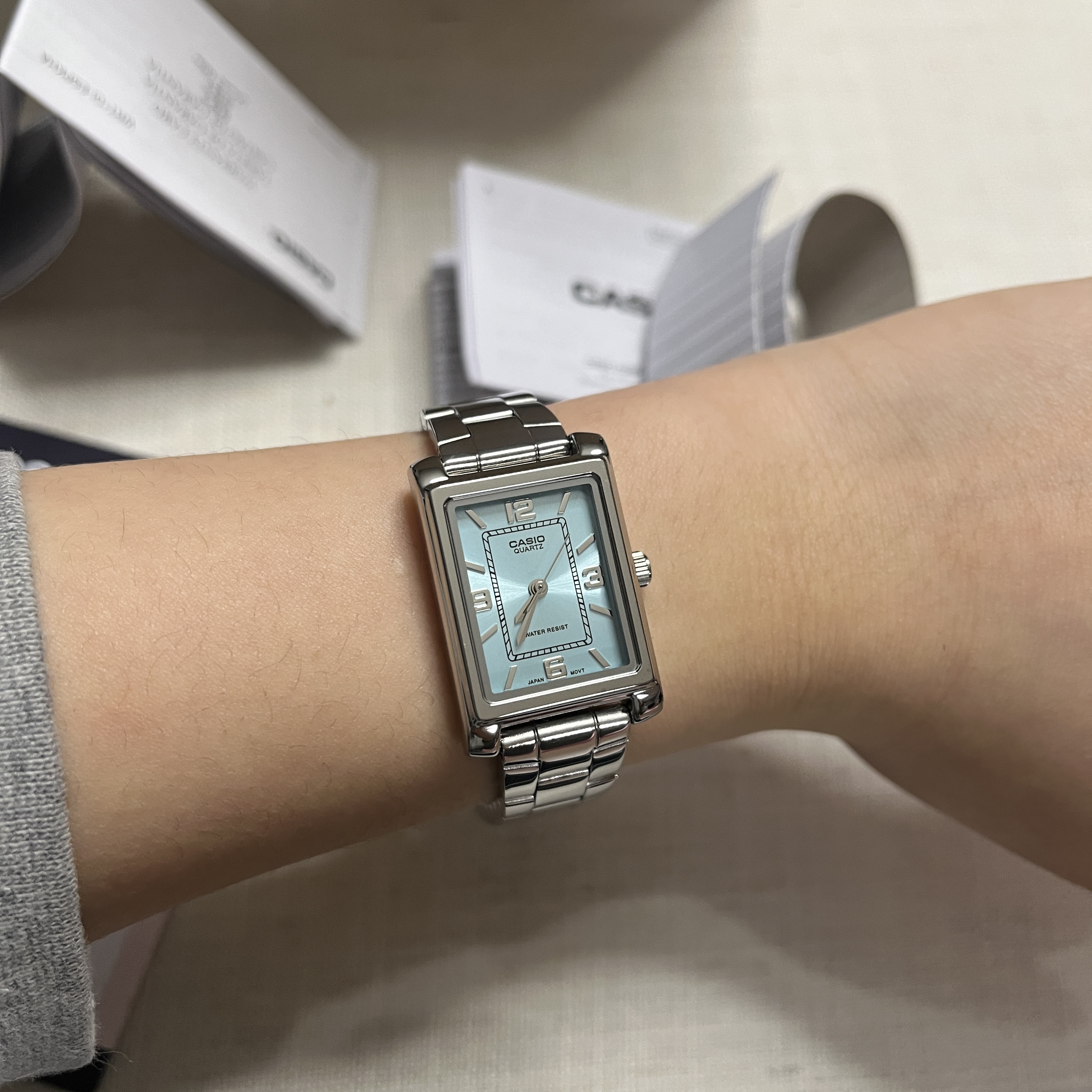 [20% 쿠폰] Casio LTP-1234DD-2ADF 착용 스타일 - 1