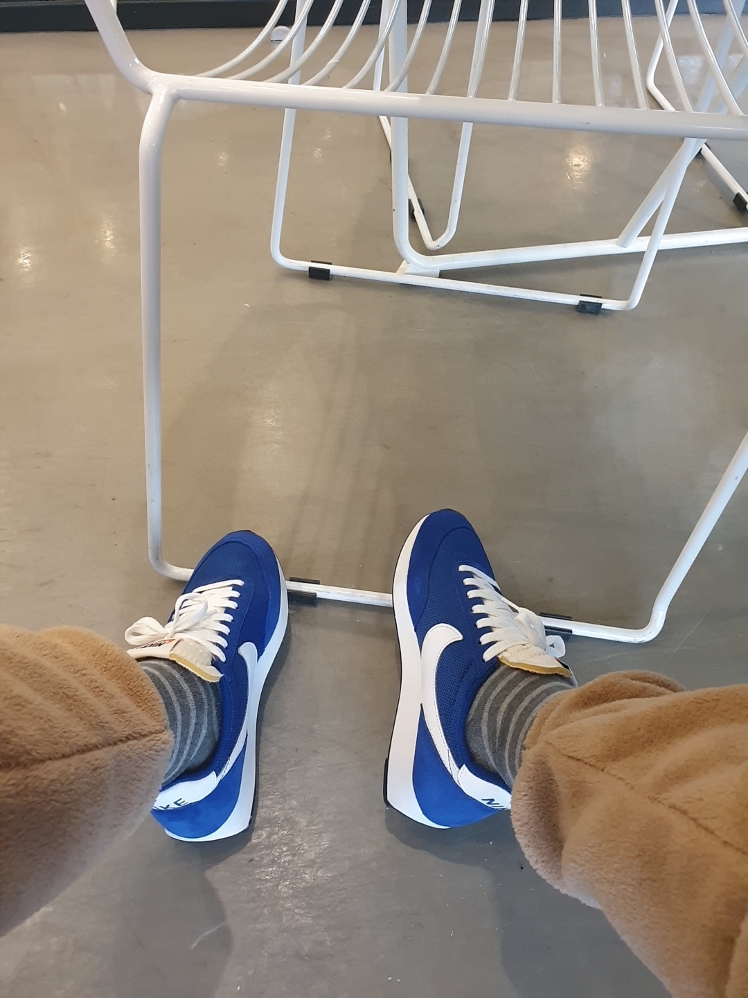 Nike Air Tailwind 79 Indigo Force 착용 스타일