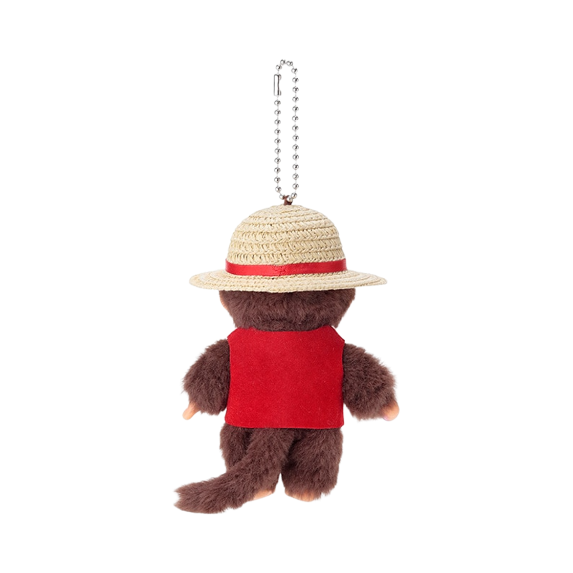 몬치치 x 원피스 루피 몬치치 키 체인(Monchhichi x One Piece Luffy Monchhichi Key Chain) - 2