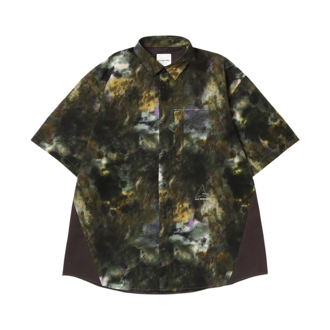 로아 x 앤드 원더 프린티드 브리더블 셔츠 카모(ROA x And Wander Printed Breathable Shirt Camo)