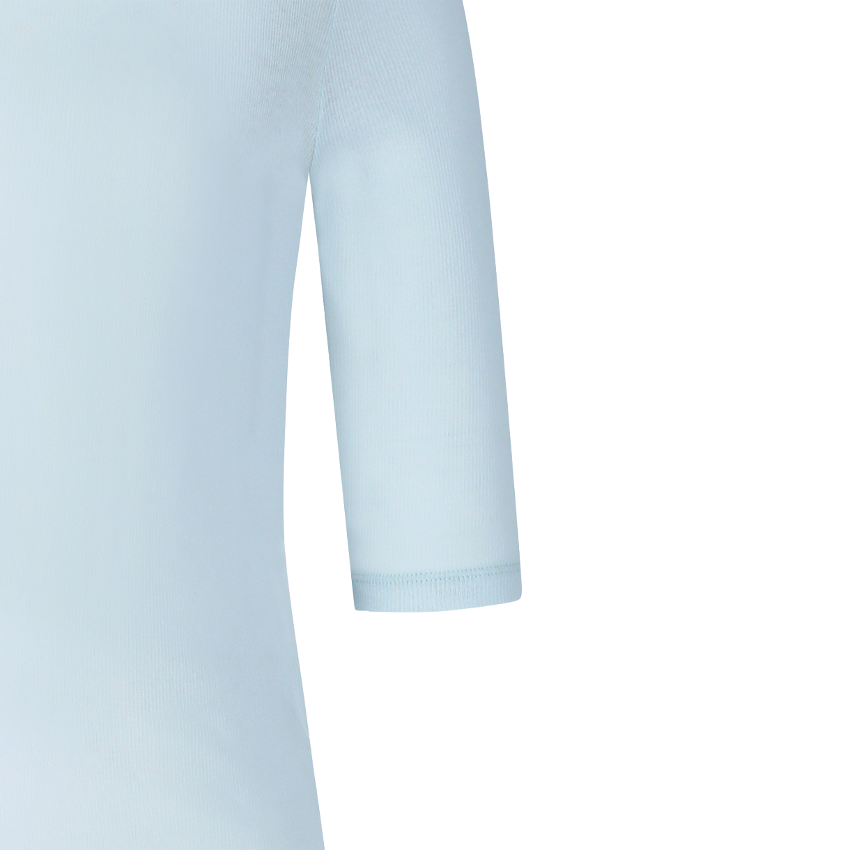 아모멘토 우먼 라운드 티셔츠 라이트 블루 - 26SS(Amomento Women Round T-Shirt Light Blue - 26SS) - 4