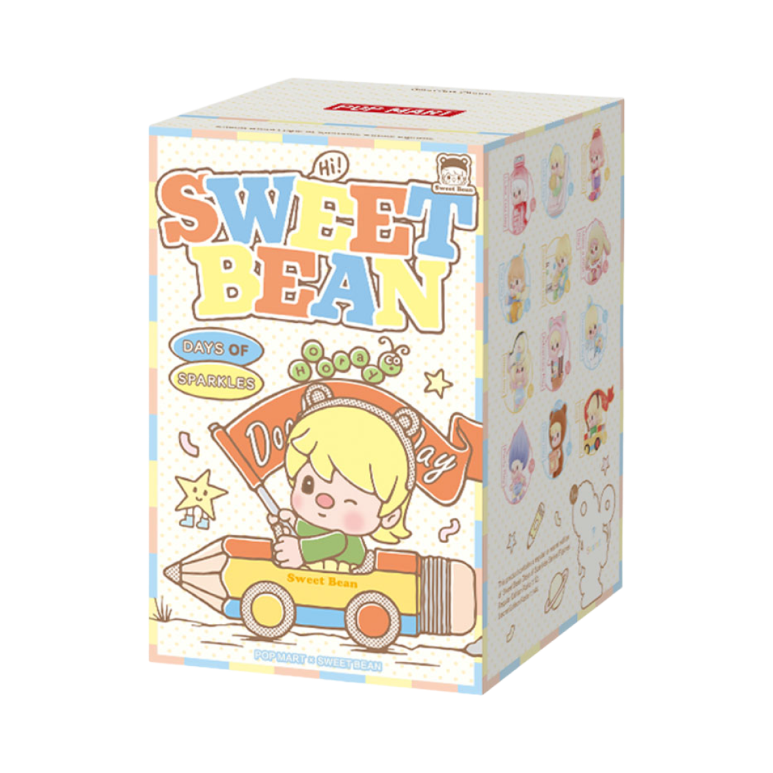 - Pop Mart Sweet Bean Days Of Sparkles Series Figures Sealed Case (1 Blind Box)
