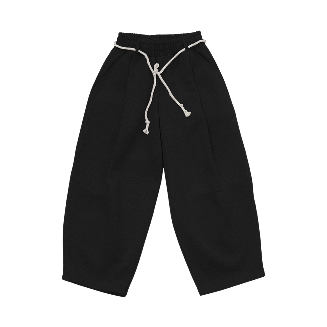 어레이드 컴바인 커브드 다트 스웻 팬츠 그레이(Arrayed Combine Curved Dart Sweat Pants Gray) - 2