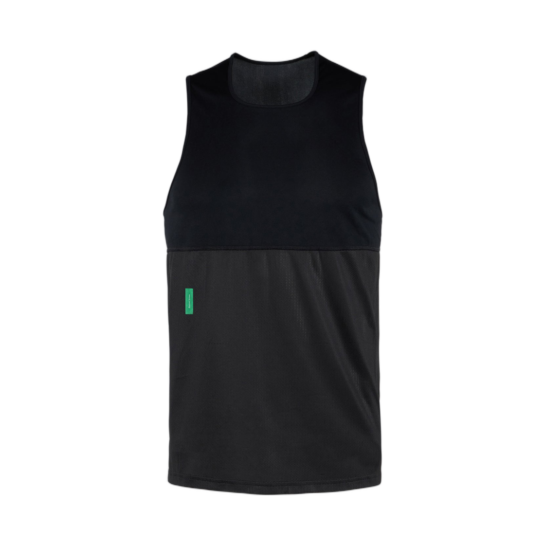 디스트릭트 비전 패널드 트레이닝 싱글렛 블랙(District Vision Paneled Training Singlet Black)