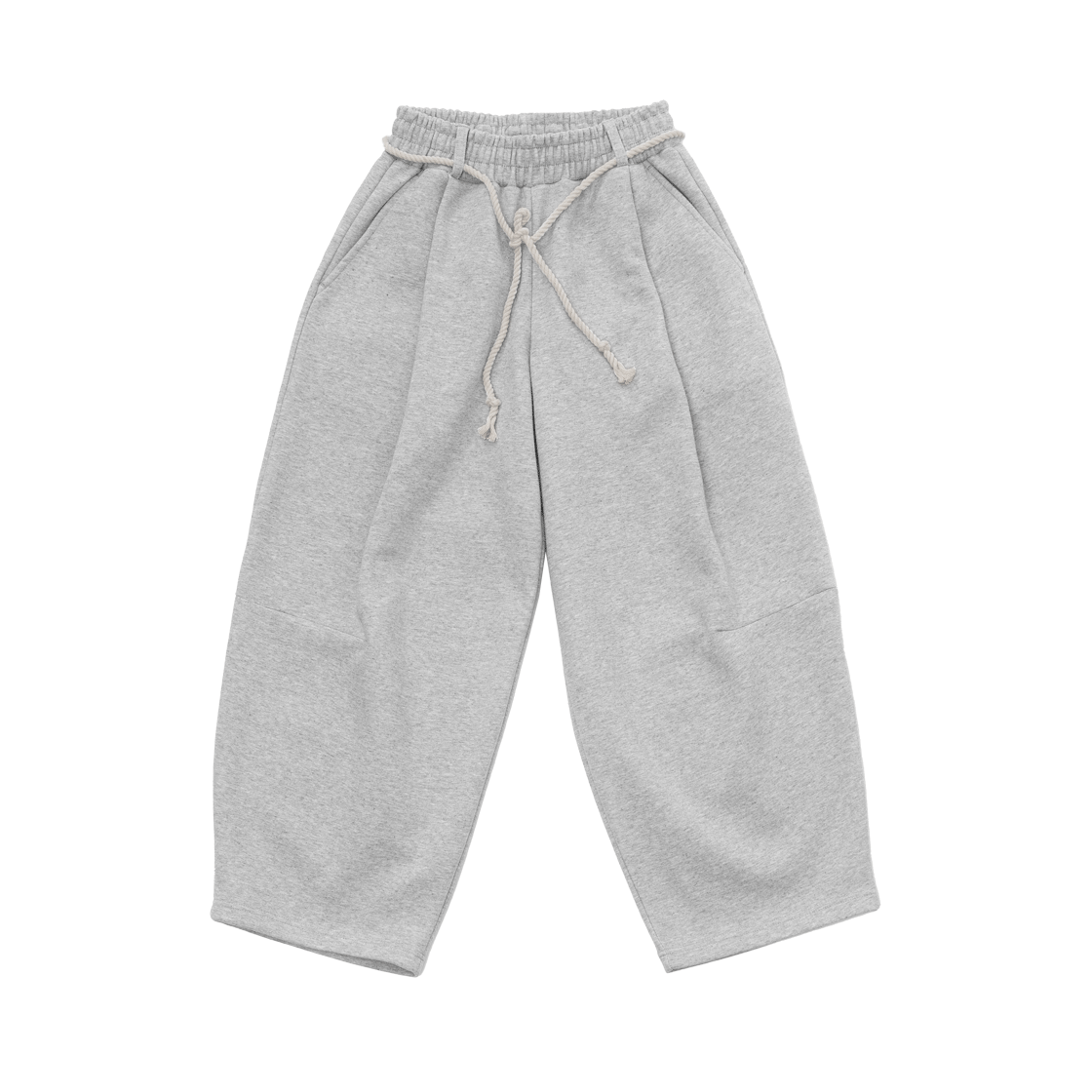 어레이드 컴바인 커브드 다트 스웻 팬츠 블랙(Arrayed Combine Curved Dart Sweat Pants Black) - 3