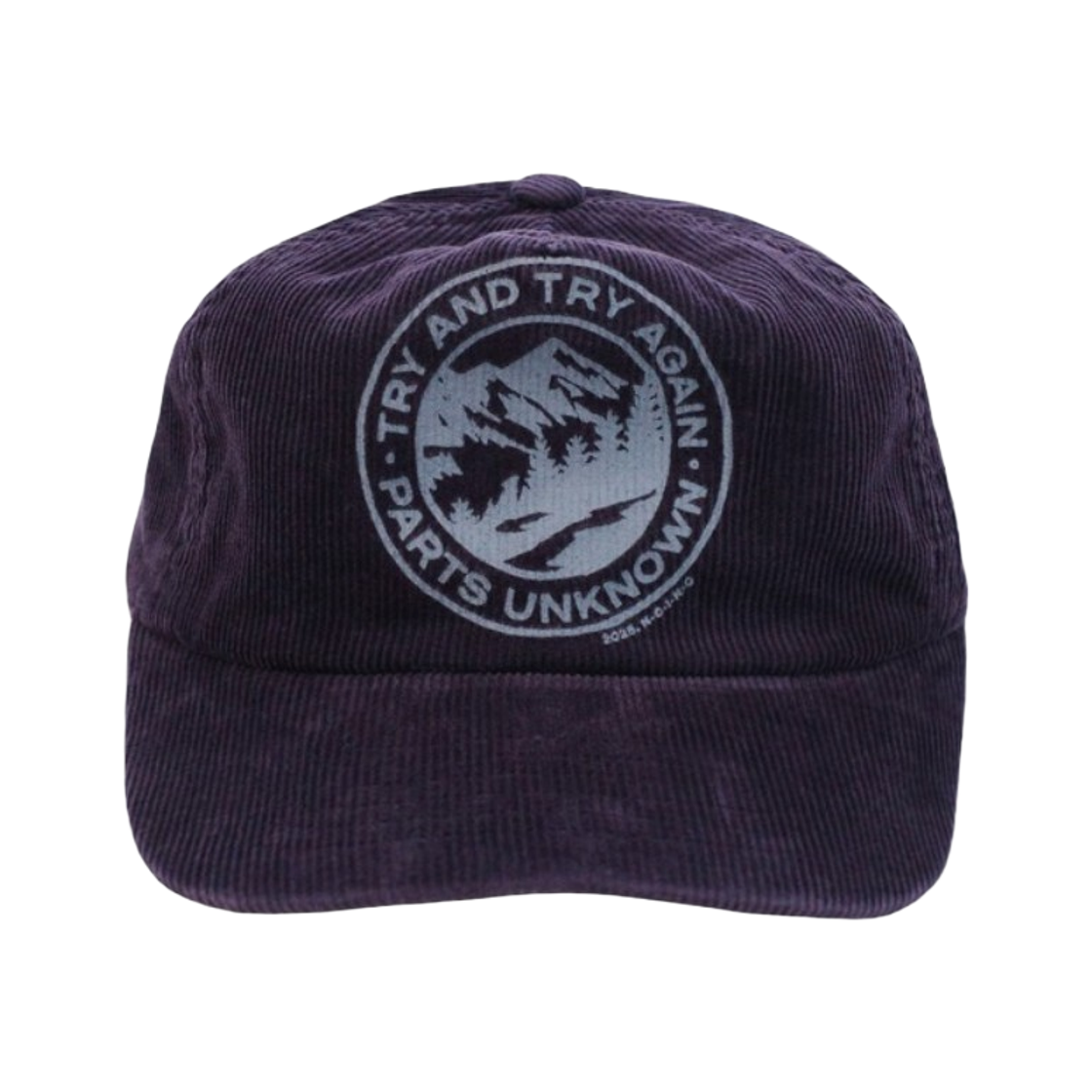 - Collect Pieces Tata Corduroy Cap Purple