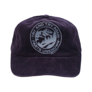Collect Pieces Tata Corduroy Cap Purple