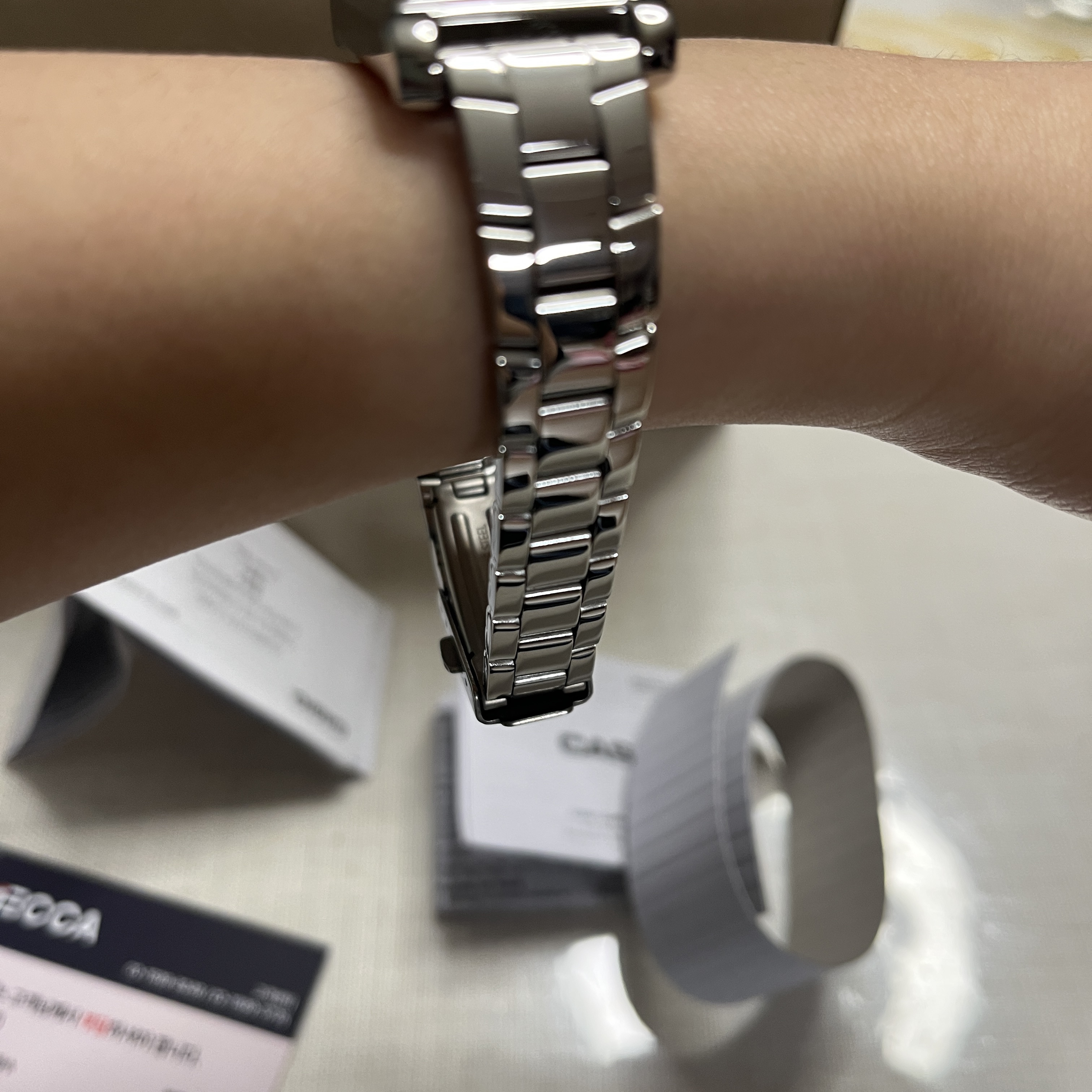 [20% 쿠폰] Casio LTP-1234DD-2ADF 착용 스타일 - 2