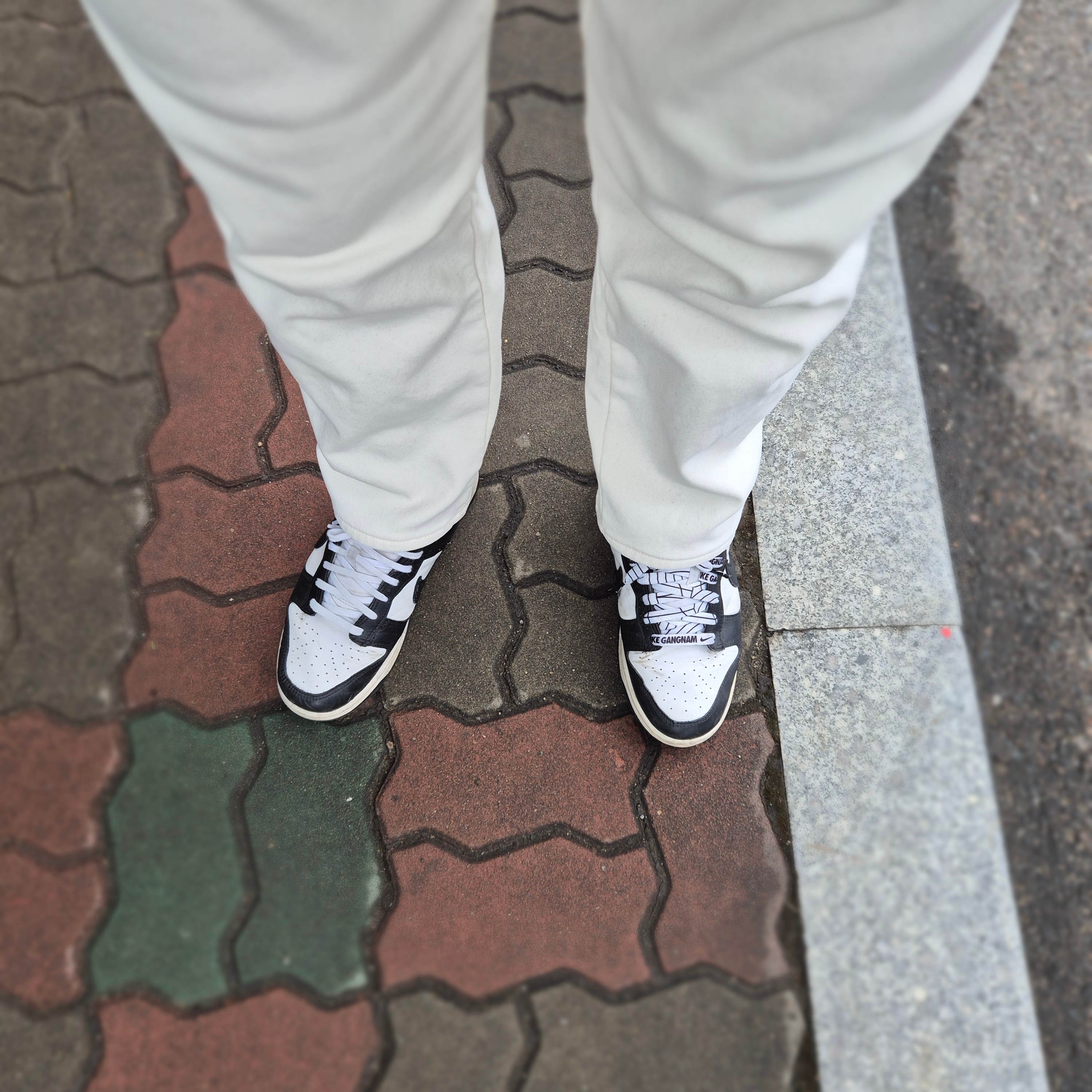 Nike Dunk Low Retro Black 착용 스타일