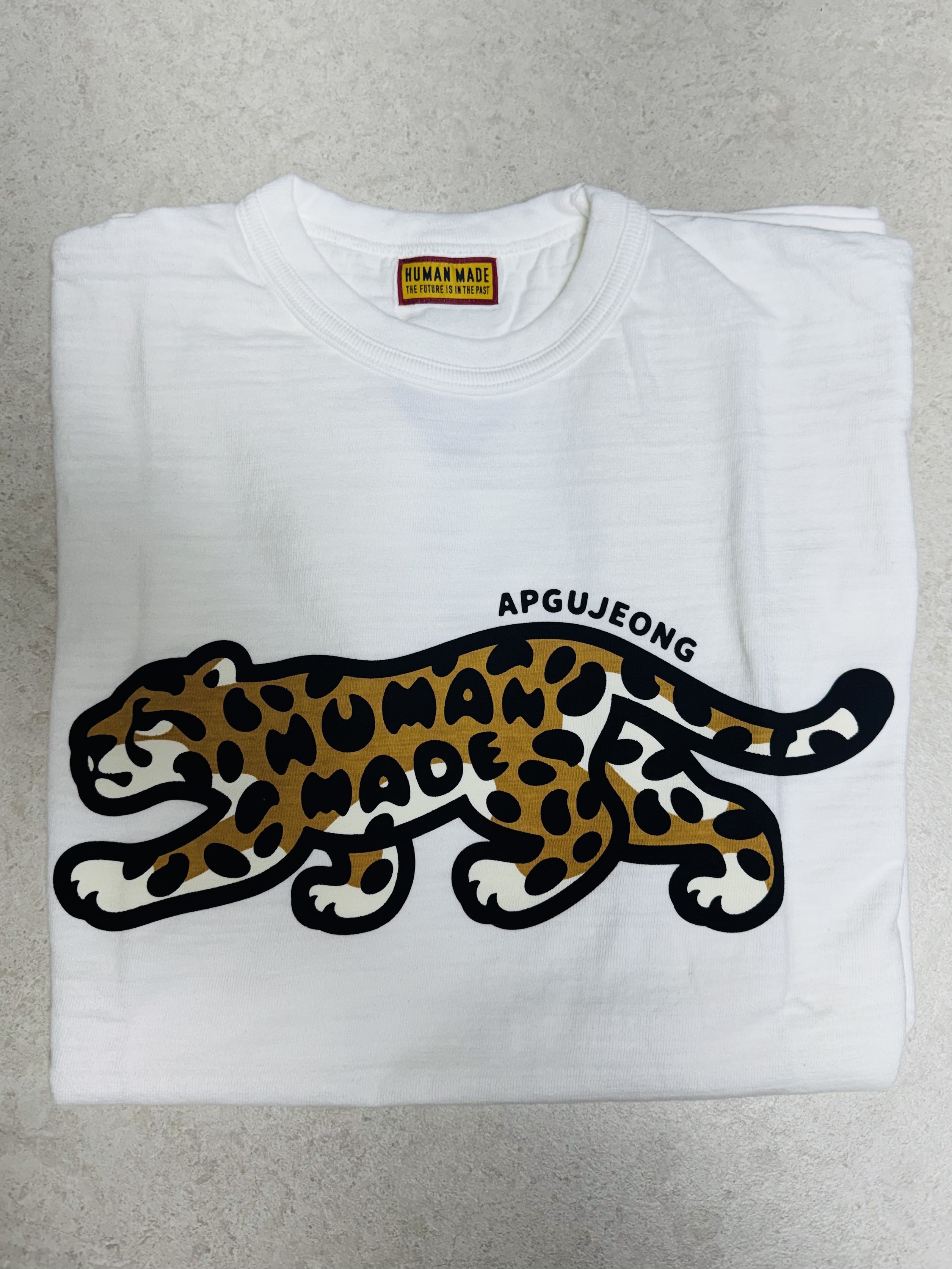 Human Made Animal Graphic T-Shirt White - Apgujeong Store Exclusive 착용 스타일