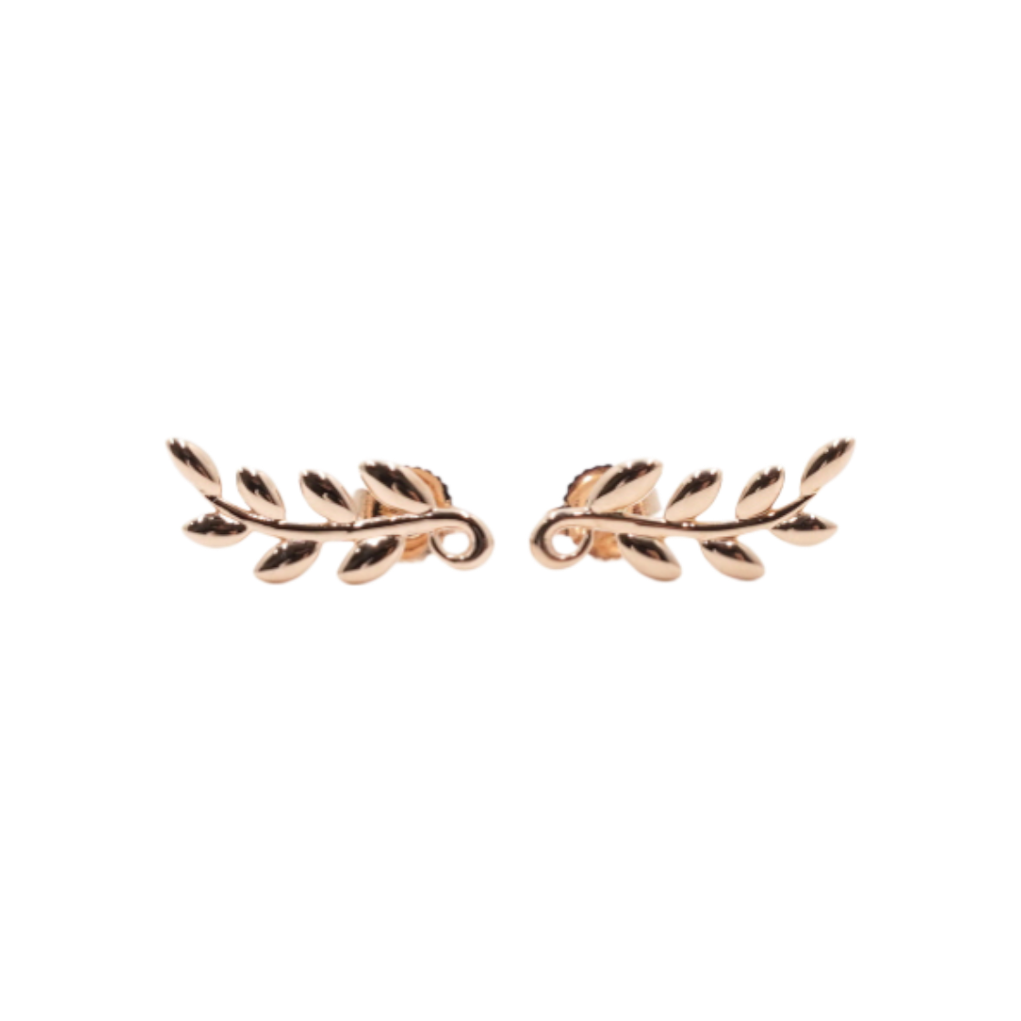 티파니 18K로즈골드 팔로마 피카소 올리브 리프 클라이머 여성 이어링 aa61405(Tiffany 18K Rose Gold Paloma Picasso Olive Leaf Climber Earrings) - 1
