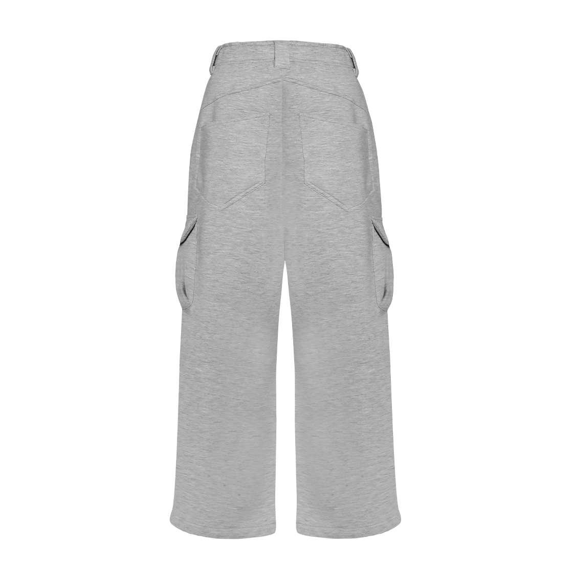 카미엔 벌룬 카고 스웻팬츠 멜란지 그레이(Kamien Balloon Cargo Sweatpants Melange Gray) - 2