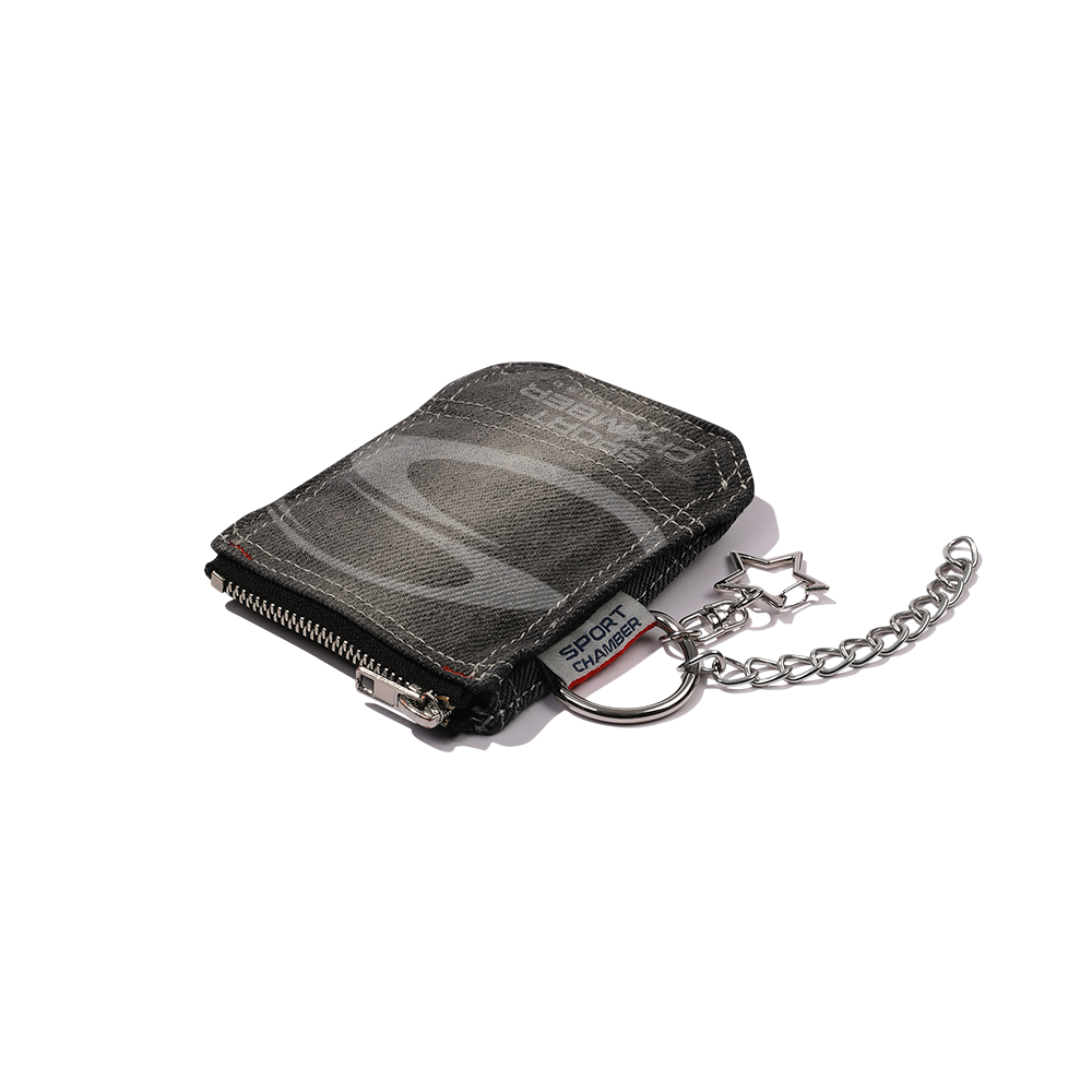 스포츠챔버 SC 백포켓 데님 키링 블랙(SPORT CHAMBER SC Backpocket Denim Keychain BLACK) - 2