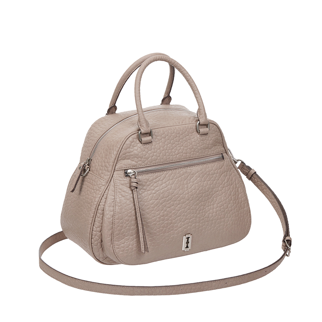 분크 하프문 배기 토트 미듐 핑크베이지(vunque Halfmoon Baggy Tote M Pink Beige) - 1