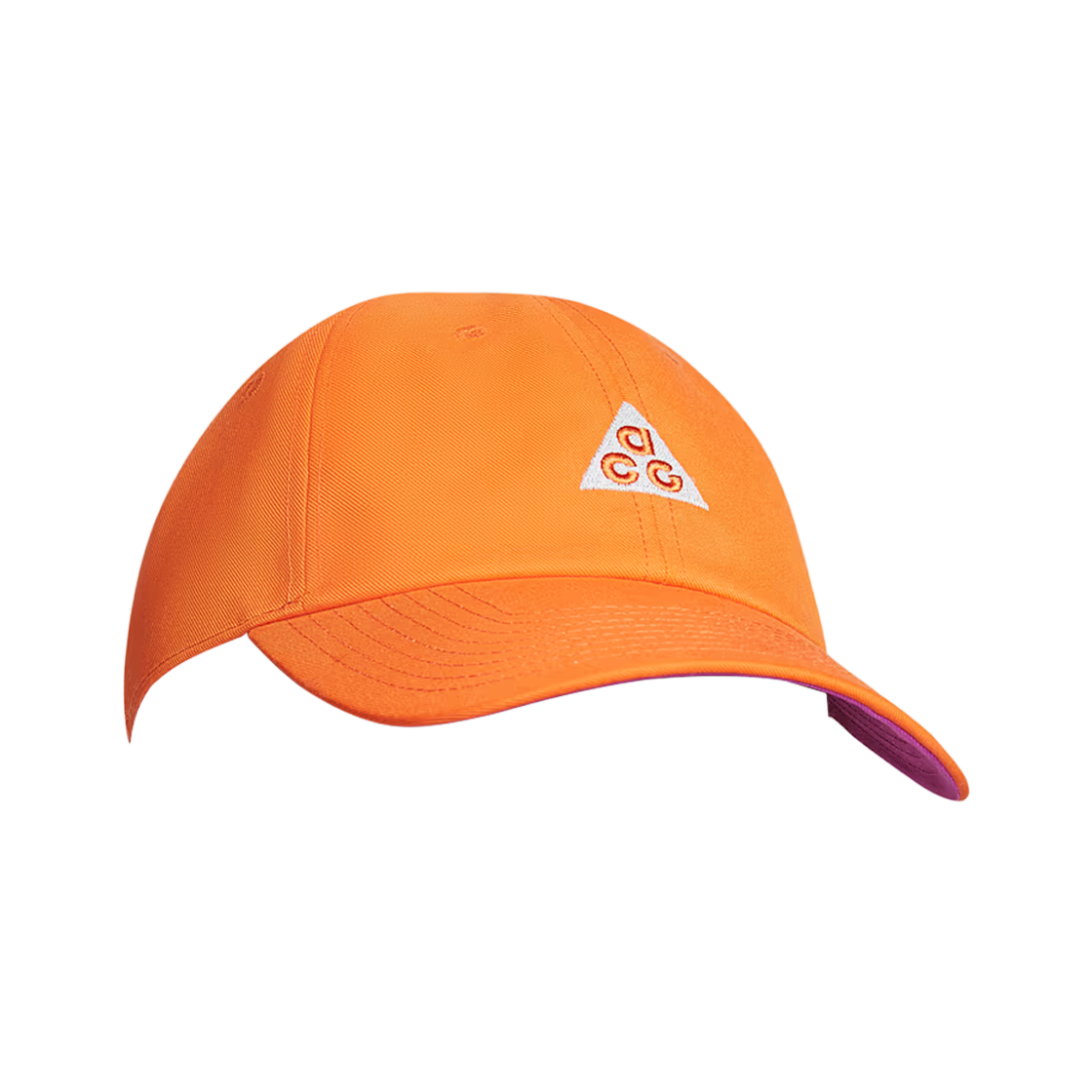 나이키 ACG 클럽 언스트럭처 캡 세이프티 오렌지 비비드 퍼플