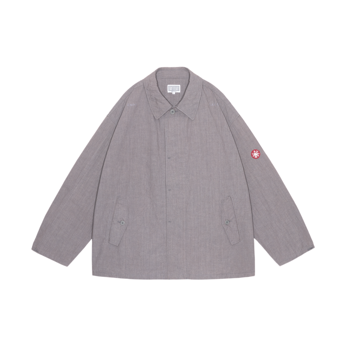 카브엠트 CN 플라이 자켓 그레이 - 26SS(Cav Empt CN Fly Jacket Grey - 26SS) - 1