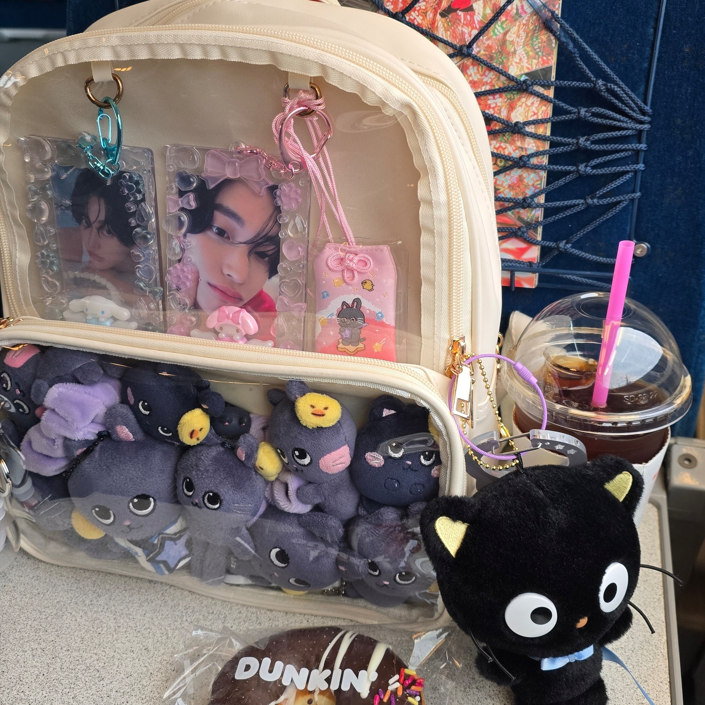 Riize Little Riize Keyring Wonbin, Riize Valentines Dayze 10cm Doll Keyring Wonbin 착용 스타일