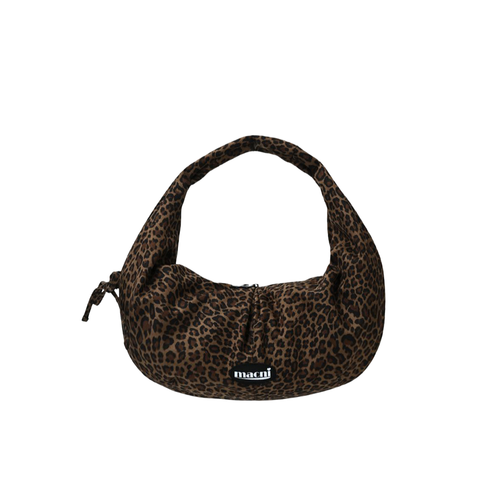 마크니 레오파드 호보백(MACNI Leopard Hobo Bag)