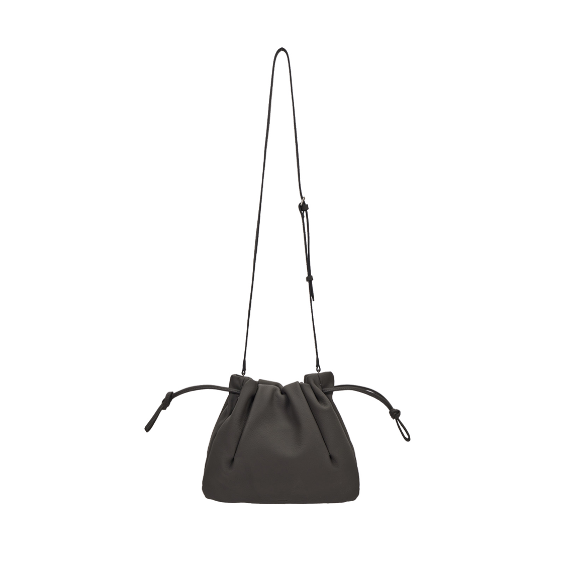분크 토크 클라우드 드로우스트링 스몰 쉐도우그레이(vunque Toque Cloud Drawstring S Shadow Grey) - 5