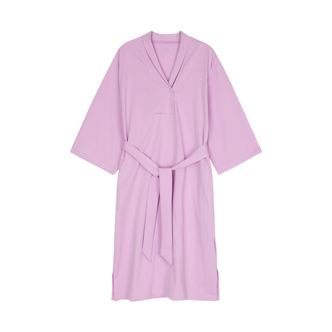폴리 여 데일리 기모노 셔츠 원피스, 라벤더(Foli W Daily Kimono Shirts Dress, Lavender)
