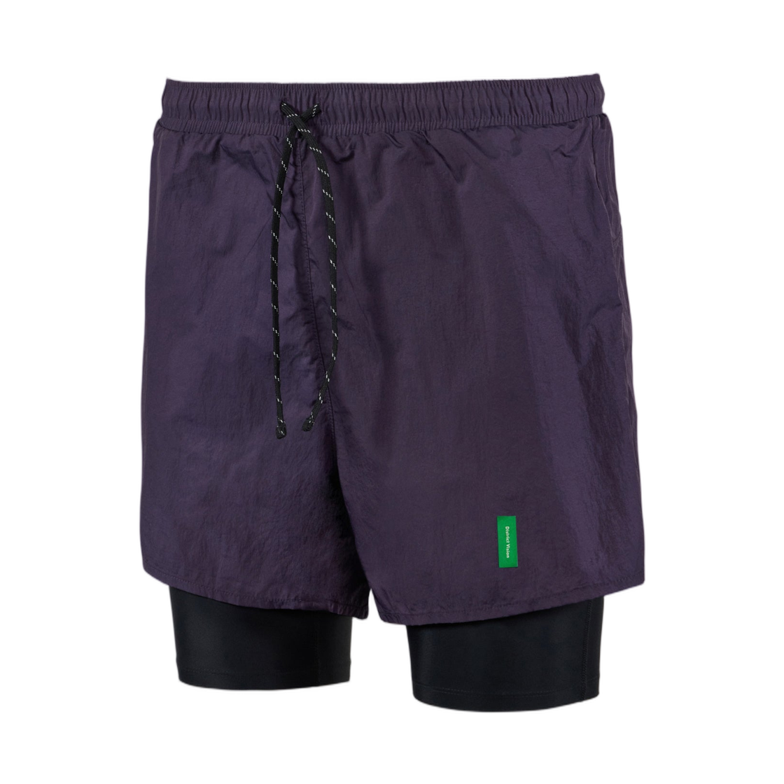 디스트릭트 비전 울트라라이트 나일론 트레일 쇼츠 나이트셰이드 블랙(District Vision Ultralight Nylon Trail Shorts Nightshade Black) - 1
